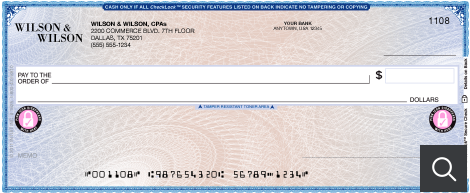 Secure Plus Voucher Checks