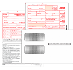 PC達也様　おまとめ品 Order 1099 NEC & MISC Forms & Envelopes To Print & File